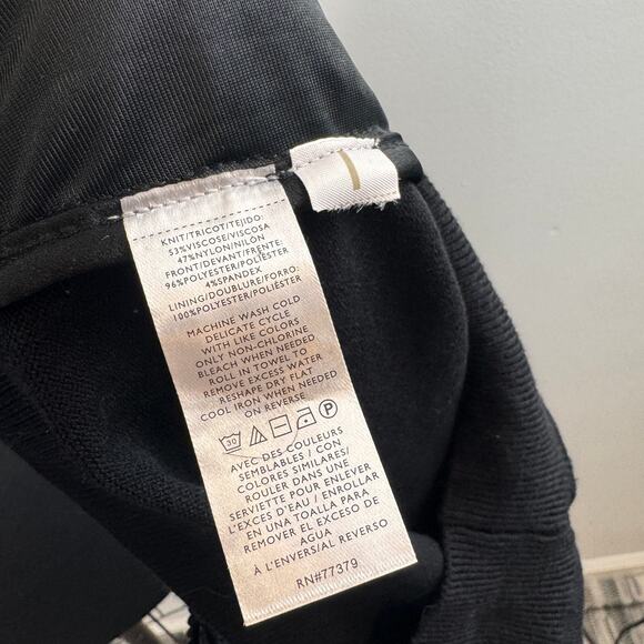 Ann Taylor Black Cardigan Sweater Sequin Crew Neck Button Petite XS X-Small NEW - Picture 5 of 5